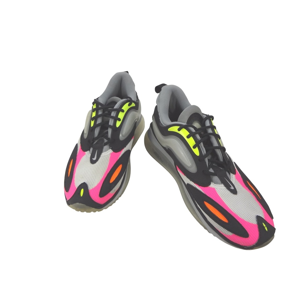 Nike Air Max Zephyr Mens 7 Grey Pink Orange Black Excellent Photon Dust